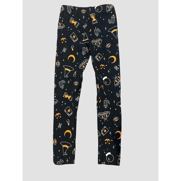 Girls Small Halloween Set Cat & Jack Top And Leggings Kids 6/6x - Picture 3 of 7